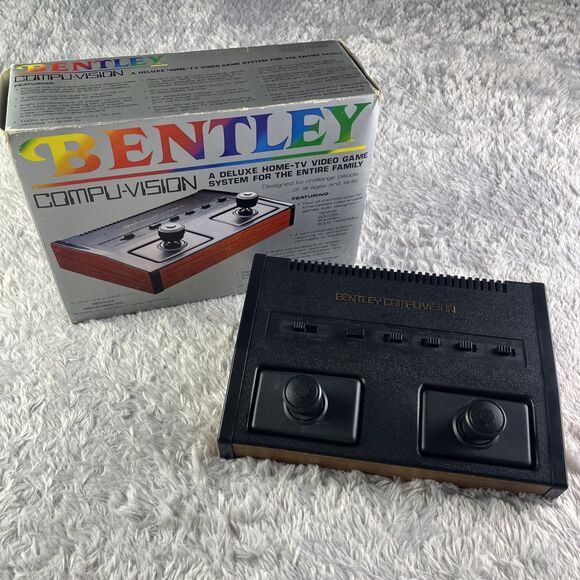 Vintage Bentley Compu-Vision Video Game System Console Collector - Parts Repair - Picture 1 of 16